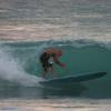 Arjen de Vries going for the tube@South Point Barbados 14.12.06