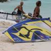 Brian Talma & Arjen de Vries going windsurfing @ Sandy Beach Barbados