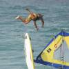 Brian Talma wiping out 2@ Surfers Point Barbados