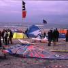A brandnew 2003 Simmer sail @ da Surf @ Kite Event Brouwersdam 2002