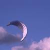 Proto Guerilla Kite 2003  Peter Lynn in the air @ Surf & Kite Event Brouwersdam 2002