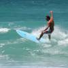 Paolo Perucci surfing his South Point Surfboard @ South Point Barbados