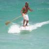Brian Talma sup surfing @ Silver Rock Barbados
