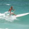 Brian Talma in action on his sup board 3 @ South Point Barbados