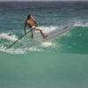 Brian Talma sup with his new kinky carbon paddle@South Point