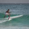 Brian Talma down the line stand up paddle boarding @ South Point Barbados