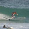 Kevin Talma riding his longboard @ South Point Barbados