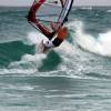 Arjen riding da waves @ Seascape Beachhouse Barbados
