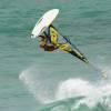 Brian Talma backlooping captured from the water by photographer Chris Welch