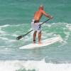 Arjen stand up paddle surfing 5 @ Silver Rock  Barbados