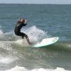 Arjen riding his McTavish 9'1 @ da Northshore of Renesse 362