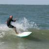 Arjen riding his McTavish 9'1 @ da Northshore of Renesse 363