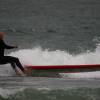 Arjen trying to walk on the water @ Nieuw-Haamstede