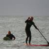 Arjen paddling his Starboard 12'2 SUP @ Nieuw-Haamstede