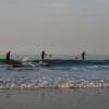 Arjen & Brian SUP surfing the same wave @ da Northshore of Renesse 15.09.07