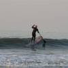 Arjen paddling out @ Renesse's Northshore