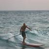 Arjen late evening sup session @ Seascape Beach House Barbados