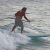 Kevin Talma stand up paddle surfing @ Seascape Beach House Barbados