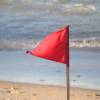 Red flag flying @ Bathsheba
