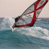 Backside aerial by Arjen @ Surfers Point Barbados