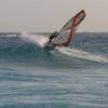 Arjen riding da waves @ Seascape Beach House Barbados