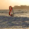 Arjen sunset windsurfing @ Barbados