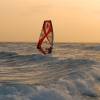 Arjen waveriding in the sunset @ Seascape Beach House Barbados