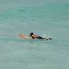 Rachman paddling out @ Freights Barbados