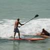 Arjen 'paddling' Rachman @ Freights Barbados
