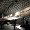 The concorde @ its resting place in the hangar on Barbados