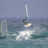 Brian Talma frontlooping on the reef @ Silver Sands Barbados