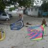 Arjen & Brian rigging @ Sandy Beach Barbados