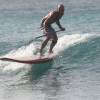 Arjen stand up paddle surfing @ Batts Rock Barbados