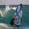 Arjen riding a big one @ Seascape Beach House Barbados