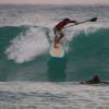 Kevin Talma in SUP action @ South Point Barbados