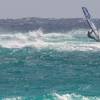 Arjen waveriding on the reef @ Silver Sands Barbados