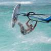 Aerial jibe by Arjen @ Silver Rock Barbados