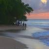 Surfers on the beach @ Sandy Lane