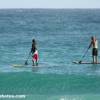 Kyle & Arjen stand up paddle surfing @ South Point Barbados