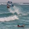 Arjen & bodyboarder @ Silver Rock Barbados