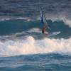 Arjen riding the wave @ Silver Sands Barbados