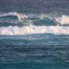 Arjen riding the wave @Silver Sands Barbados