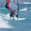 Arjen riding the waves @ Seascape Beach House Barbados