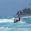 Arjen windsurfing @ Surfers Point Barbados