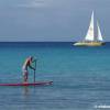 Arjen SUP @ the Westcoast of Barbados