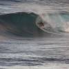 Lewis St John in the barrel @ the Soupbowl Barbados