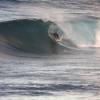 Lewis St John in the barrel @ the Soupbowl Barbados 203