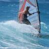 Arjen riding the wave @ Seascape Beach House Barbados