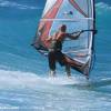 Arjen riding his Fanatic Allwave @ Seascape  Beach House Barbados