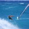 Arjen wiping out 2 @ the Point Barbados